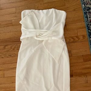 Strapless dress